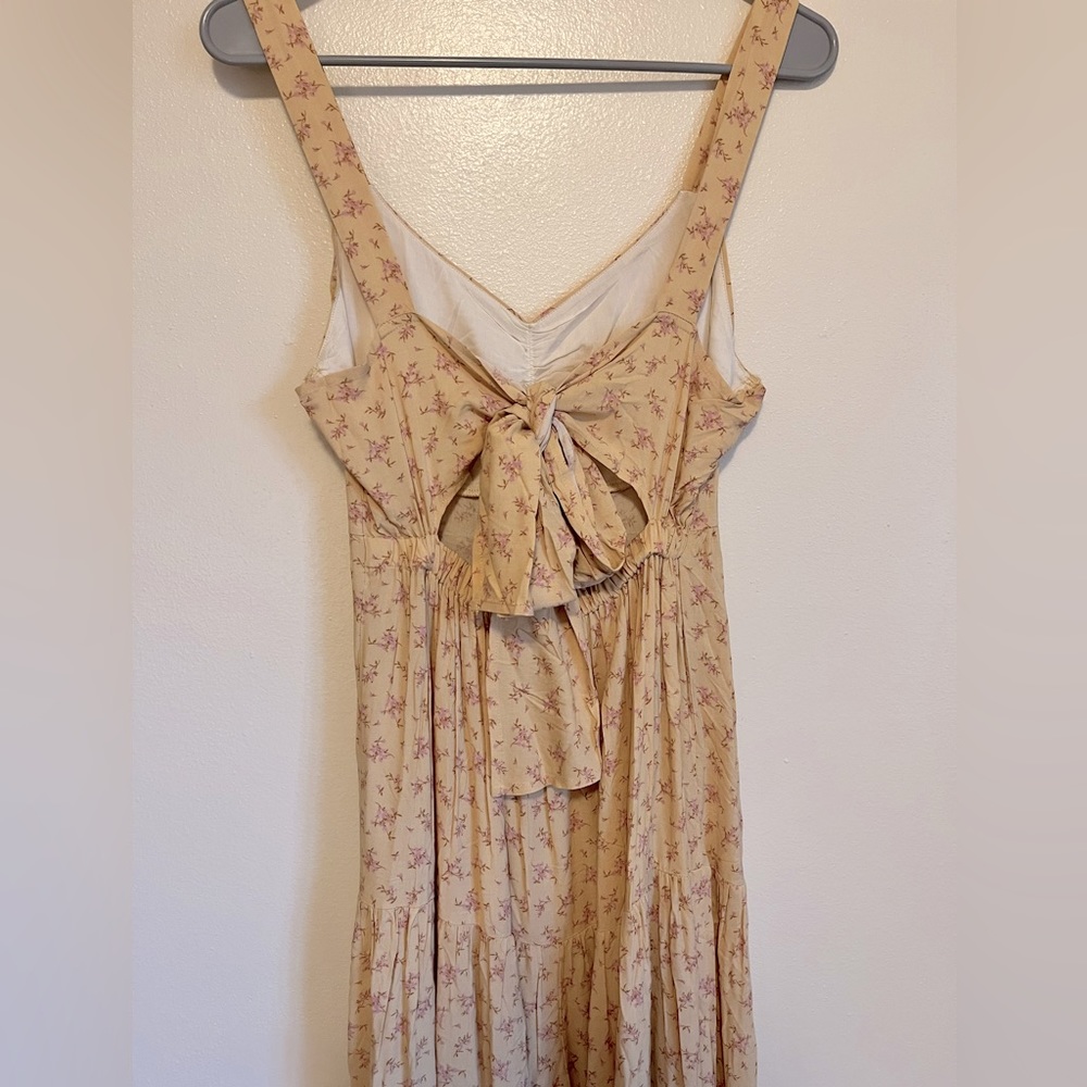 Morning Lavender floral dress